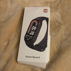 Smart Band 8 Black Fitness Tracker